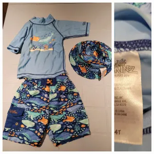 3 pieces swimsuit, Kids 4/4T