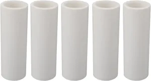 5Pcs Non - Static Extra Sticky Lint Roller Refills for Clothes, Pets, Furniture, Car, and Carpets - Easy to Use, Compact, Portable, and Multi - Purpose Lint Remover (8 Inch)