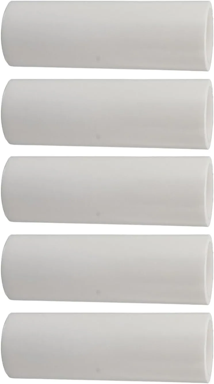 5Pcs Non - Static Extra Sticky Lint Roller Refills for Clothes, Pets, Furniture, Car, and Carpets - Easy to Use, Compact, Portable, and Multi - Purpose Lint Remover (8 Inch)