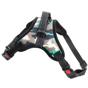 Adjustable Heavy Duty Nylon Dog Harness for All Sizes