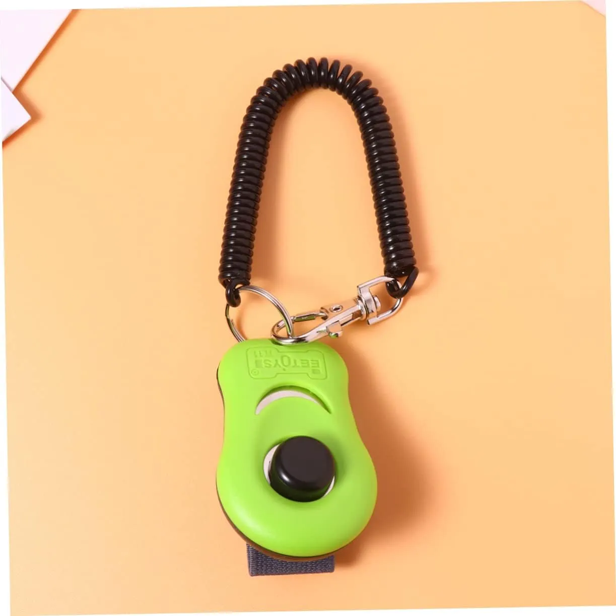 Angoily 2pcs Button Clicker Training Tool for Pets for Dog Obedience Agility and Behavior Versatile Click Whistle for Dogs Cats and Other Animals