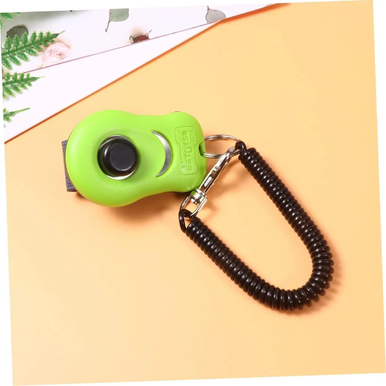 Angoily 2pcs Button Clicker Training Tool for Pets for Dog Obedience Agility and Behavior Versatile Click Whistle for Dogs Cats and Other Animals