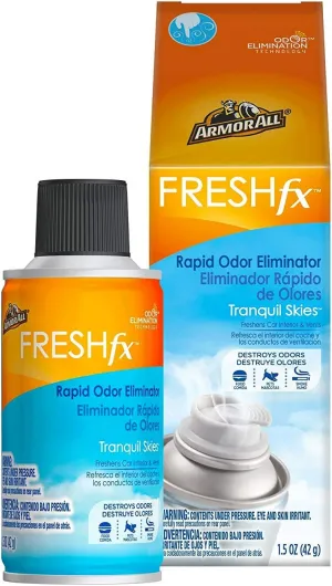 Armor All Fogger Rapid Odor Eliminator 1.5 Oz. Car Bomb Spray (Tranquil Skies)
