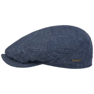Brinkley Driver Flat Cap by Stetson