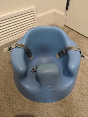 Bumbo Floor Seat, Blue, EUC, MSRP $80