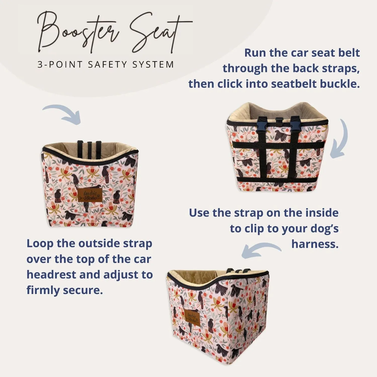 Car Pet Booster Single Seat | Daydream Shells