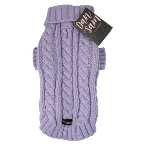 Dan & Sam - Knitted Sweater (Lavender) - 30cm