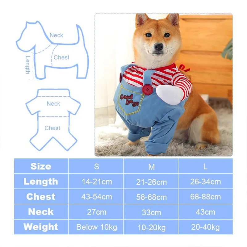 Deadly Doll Dog Costume