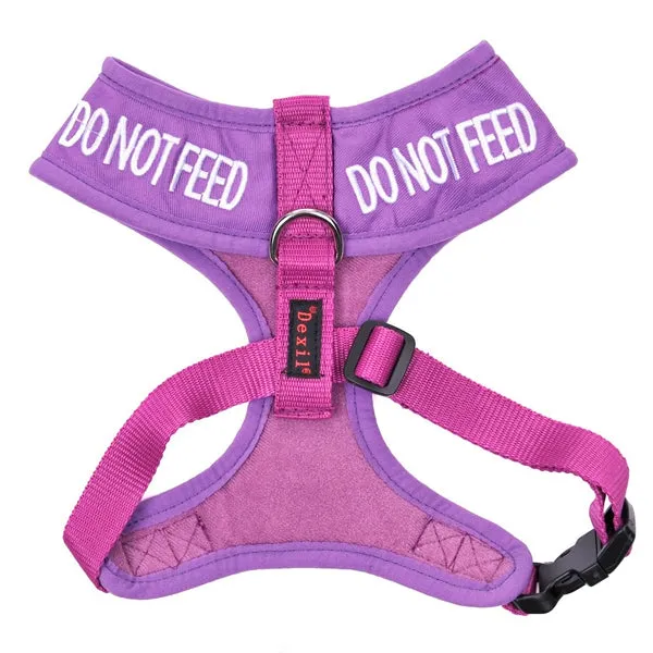 DO NOT FEED - Large adjustable Vest Harness
