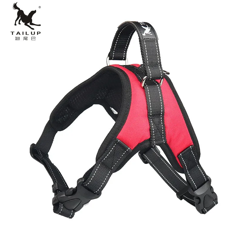 Dog Harness Outdoor Adjustables Pet Vest  For Dogs Walking Training