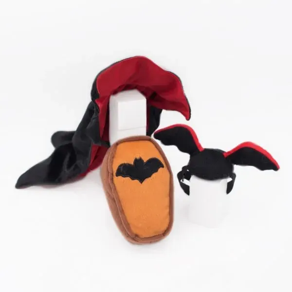 Halloween Dog Costume Kit & Toy - Dracula