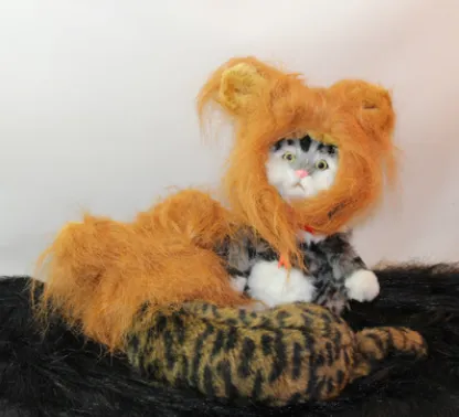 Halloween Lion Mane Costume