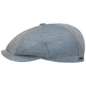Hatteras Summer Twill Flat Cap by Stetson