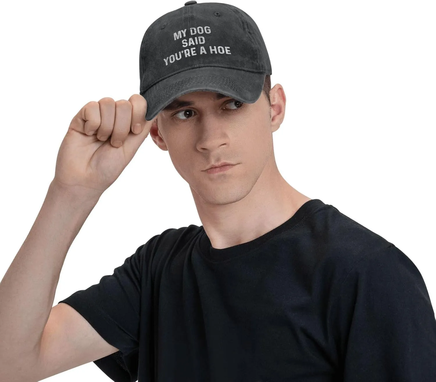 My Dog Said You're A Hoe Hat Women Funny Baseball Hat Funny Birthday Gifts for Women