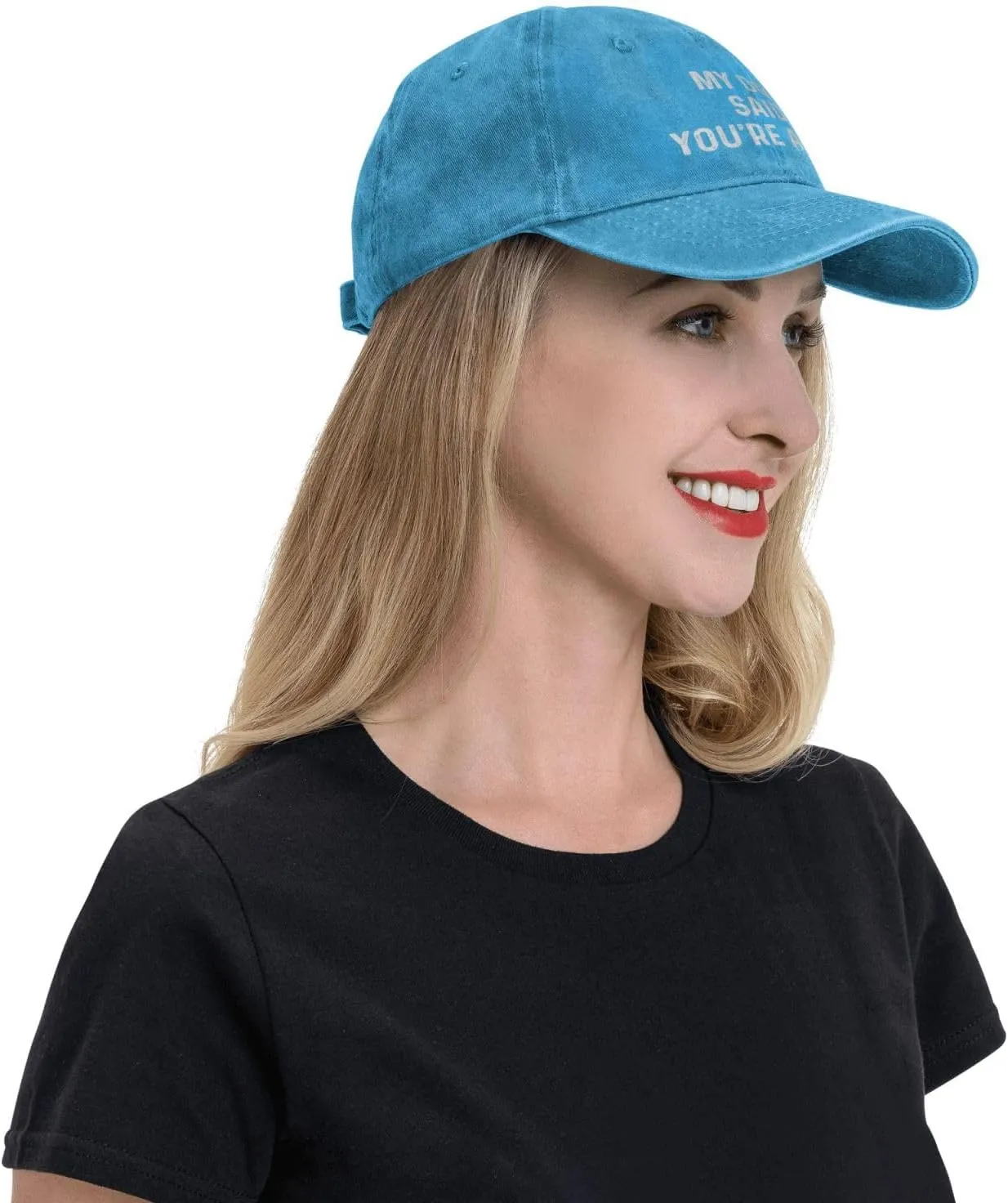 My Dog Said You're A Hoe Hat Women Funny Baseball Hat Funny Birthday Gifts for Women