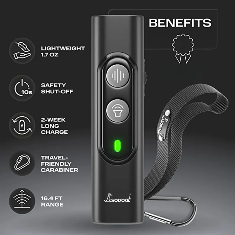 N10™  Ultrasonic Rechargeable Dog Anti Barking Training Device