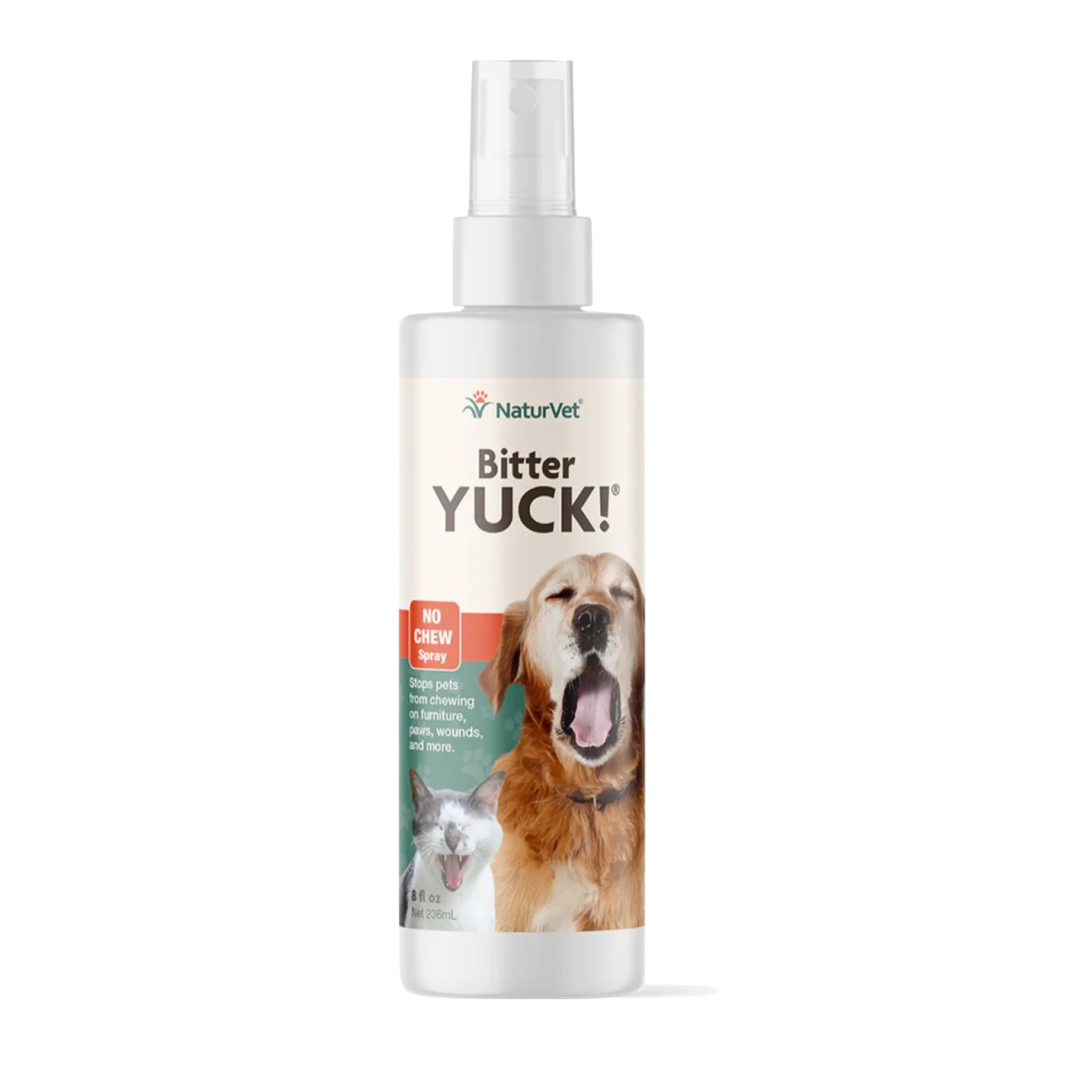 NaturVet Bitter Yuck! Repellent Spray for Dogs & Cats