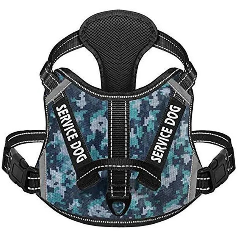 No-Pull Reflective Harness with Handle - Personalized Adjustable Comfort Dog Vest Harness
