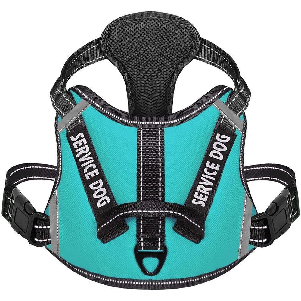 No-Pull Reflective Harness with Handle - Personalized Adjustable Comfort Dog Vest Harness