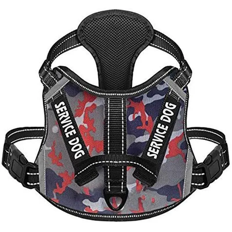 No-Pull Reflective Harness with Handle - Personalized Adjustable Comfort Dog Vest Harness