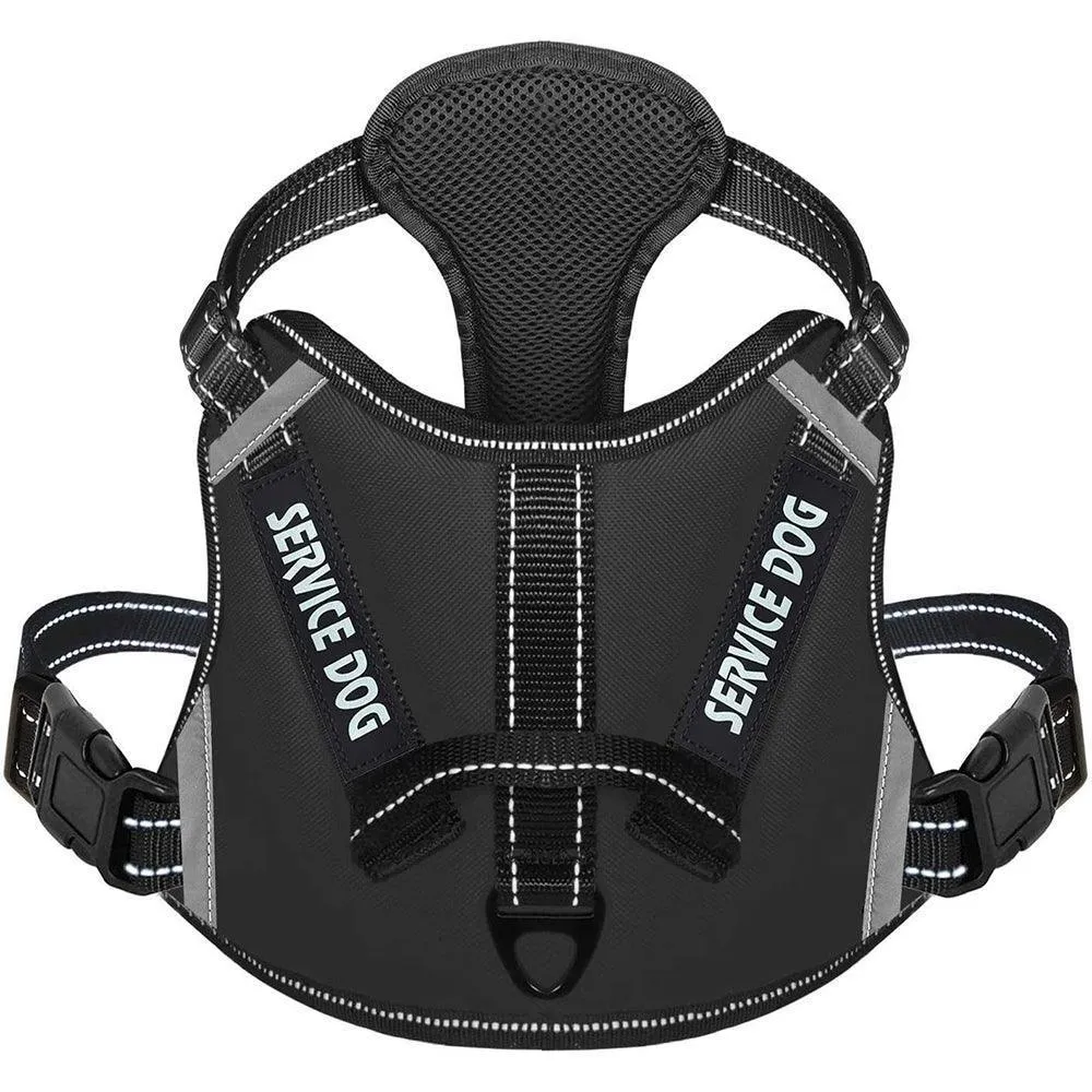 No-Pull Reflective Harness with Handle - Personalized Adjustable Comfort Dog Vest Harness