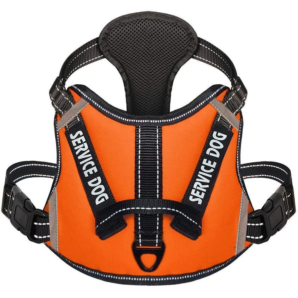 No-Pull Reflective Harness with Handle - Personalized Adjustable Comfort Dog Vest Harness