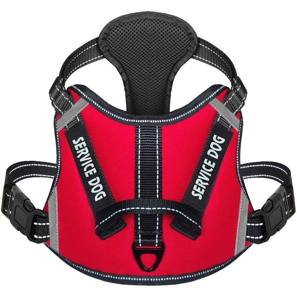 No-Pull Reflective Harness with Handle - Personalized Adjustable Comfort Dog Vest Harness