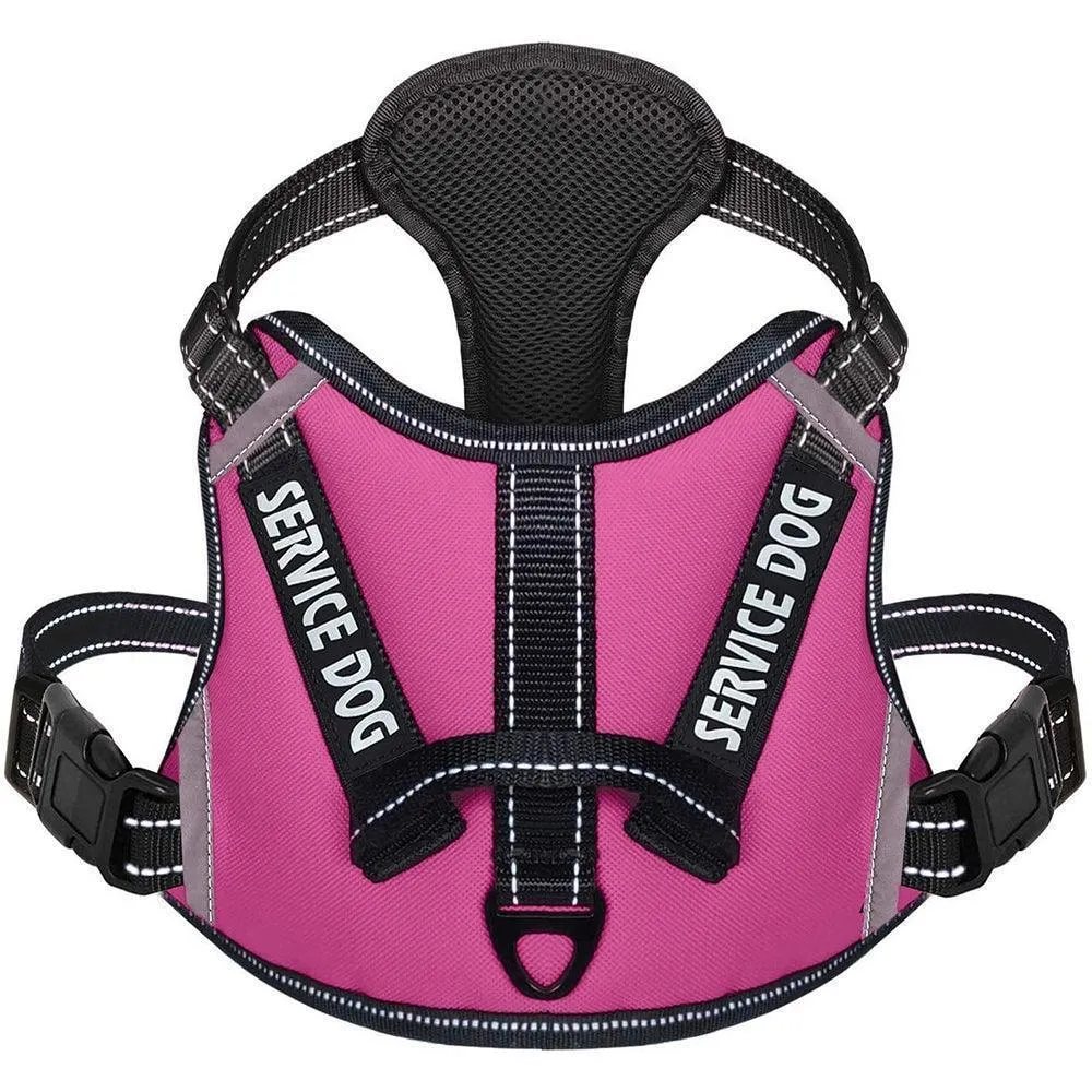 No-Pull Reflective Harness with Handle - Personalized Adjustable Comfort Dog Vest Harness