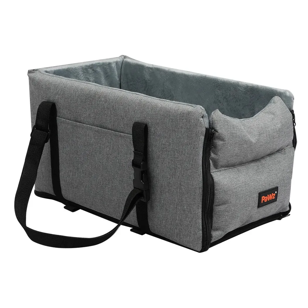 PaWz Console Dog Car Seat with Safe Belt Protector