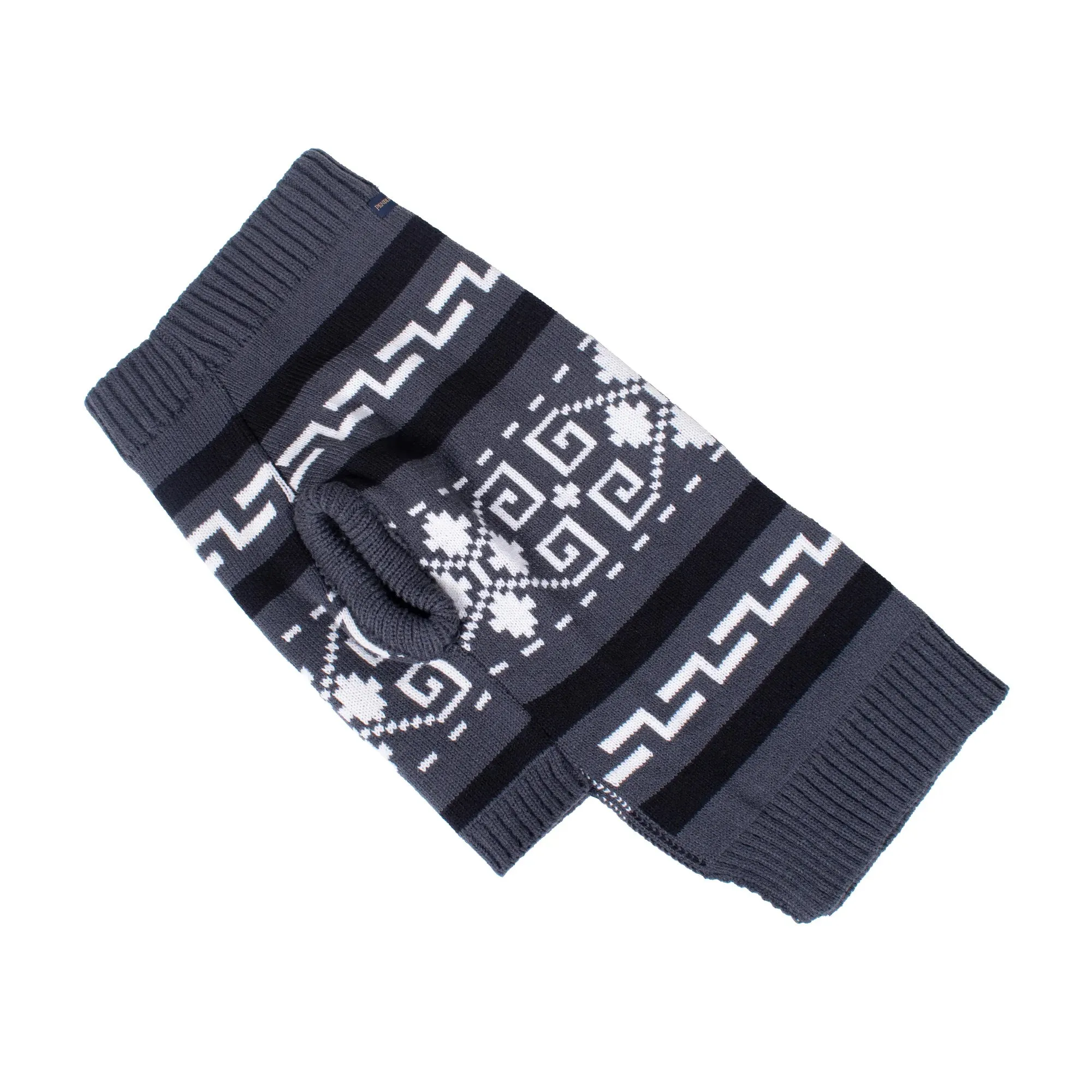 Pendleton Classics Sweater | Westerley "Big LeBARKski" - Gray