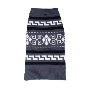 Pendleton Classics Sweater | Westerley "Big LeBARKski" - Gray