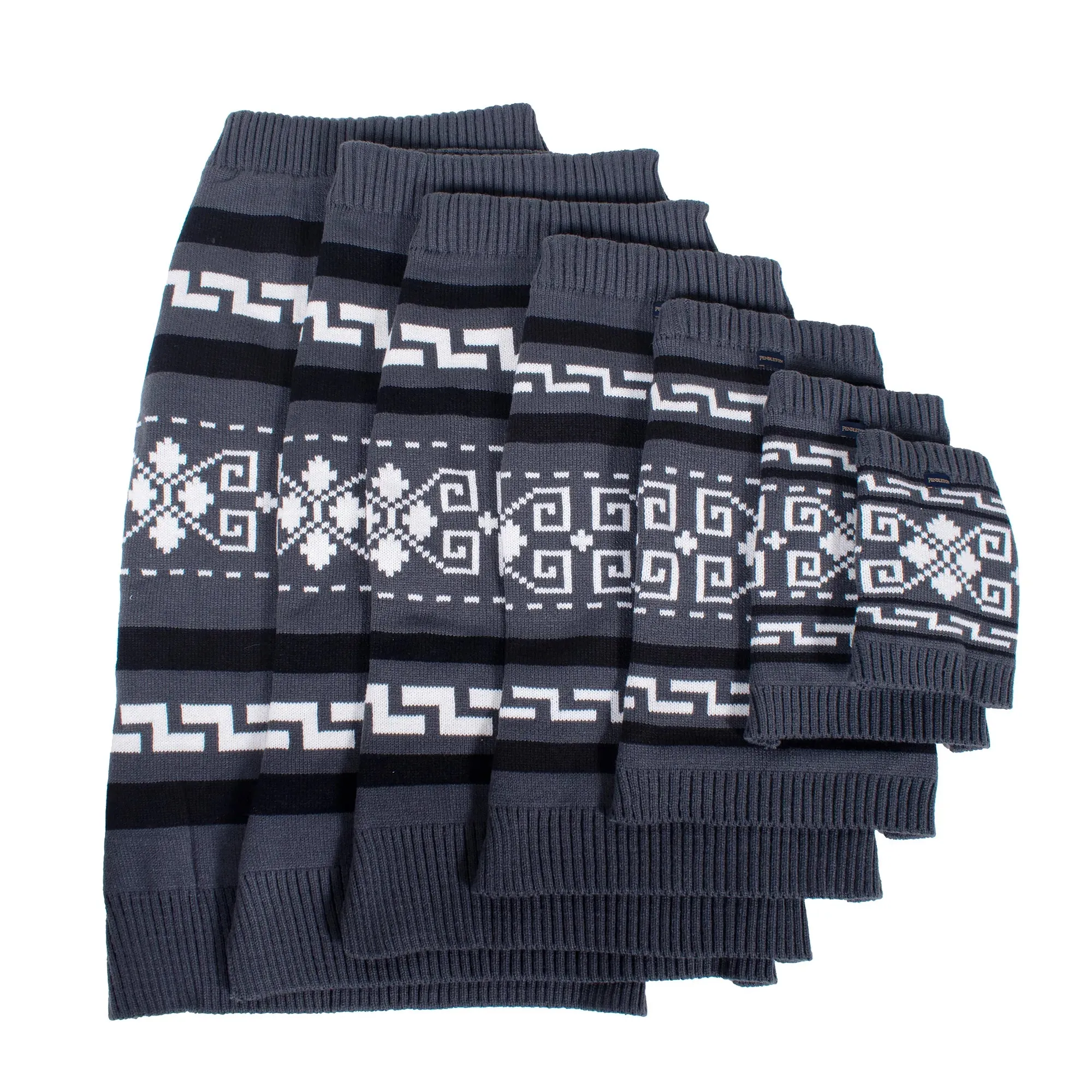 Pendleton Classics Sweater | Westerley "Big LeBARKski" - Gray