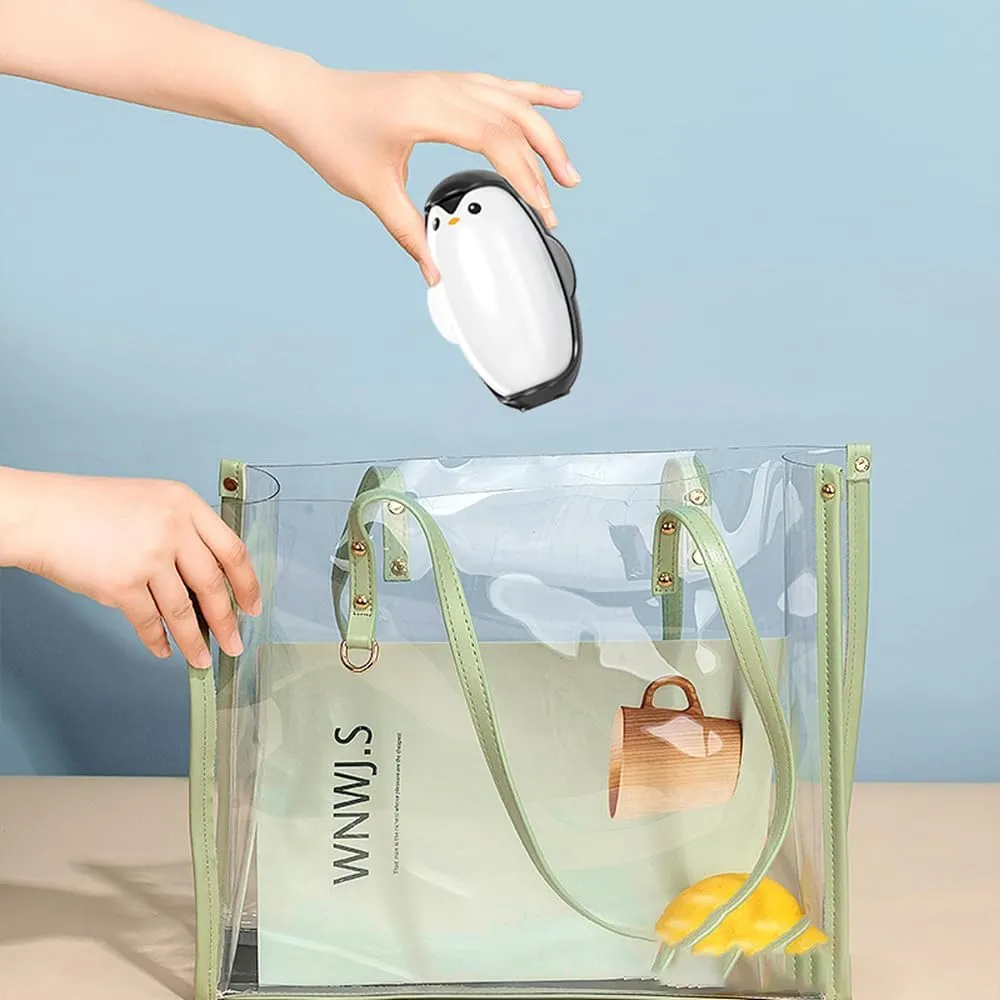 Penguin Lint Roller, Reusable & Washable, Super Sticky, Portable, 4 Colors