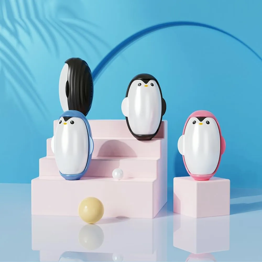 Penguin Lint Roller, Reusable & Washable, Super Sticky, Portable, 4 Colors