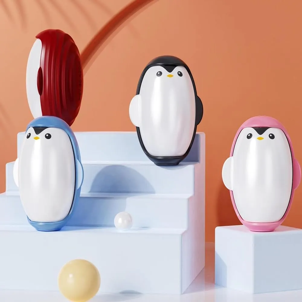 Penguin Lint Roller, Reusable & Washable, Super Sticky, Portable, 4 Colors