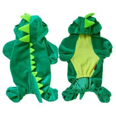 Pet Dog Halloween Dinosaur Costume – Fun Dress-Up for Small & Medium Dogs