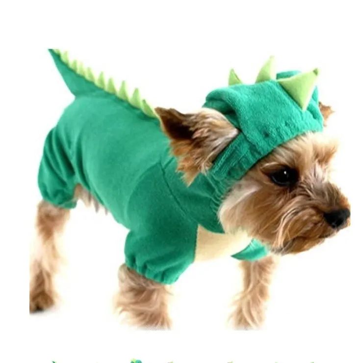 Pet Dog Halloween Dinosaur Costume – Fun Dress-Up for Small & Medium Dogs
