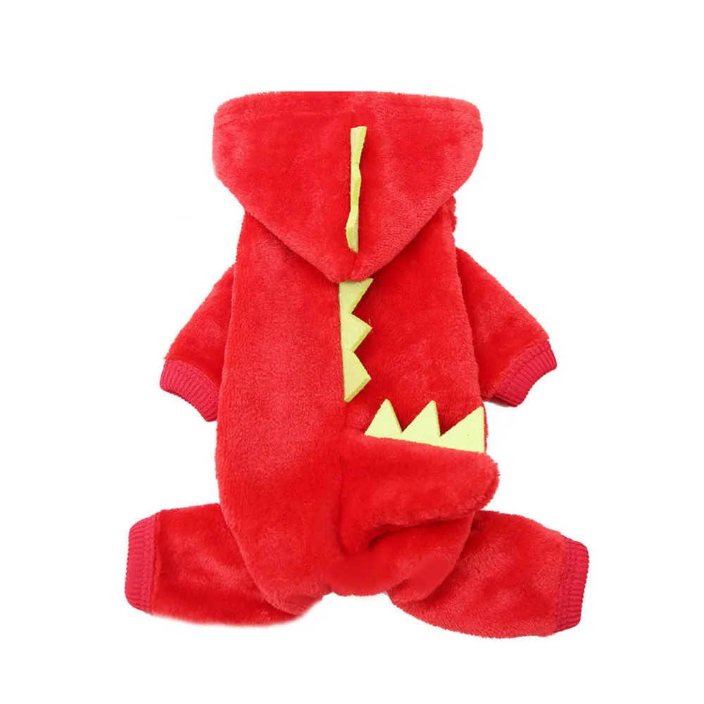 Pet Dog Halloween Dinosaur Costume – Fun Dress-Up for Small & Medium Dogs
