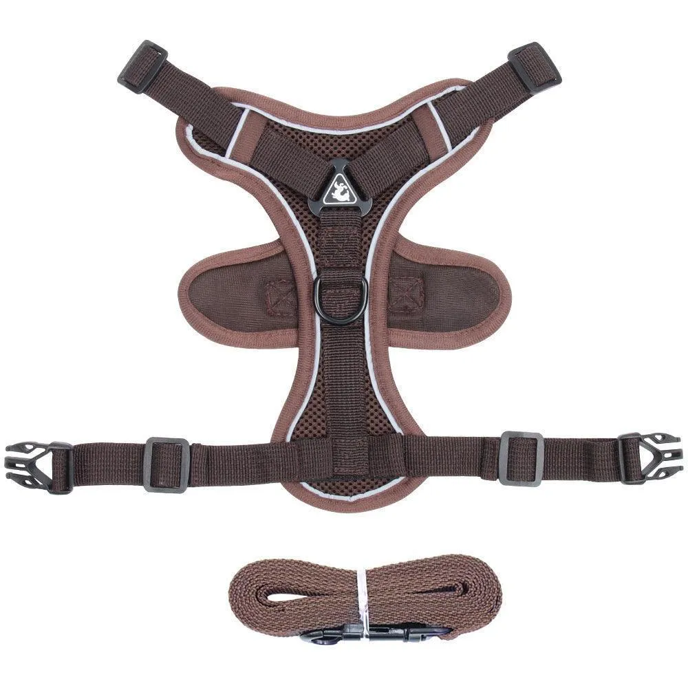 Reflective Adjustable Cat Harness Vest with Leash