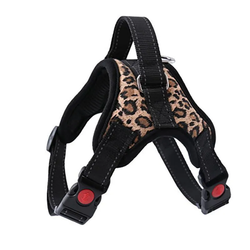 Reflective No Pull Dog Vest Harness Adjustable Front Clip Vest Harness
