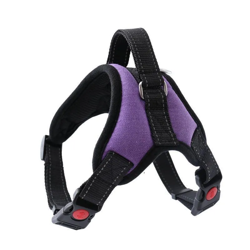 Reflective No Pull Dog Vest Harness Adjustable Front Clip Vest Harness