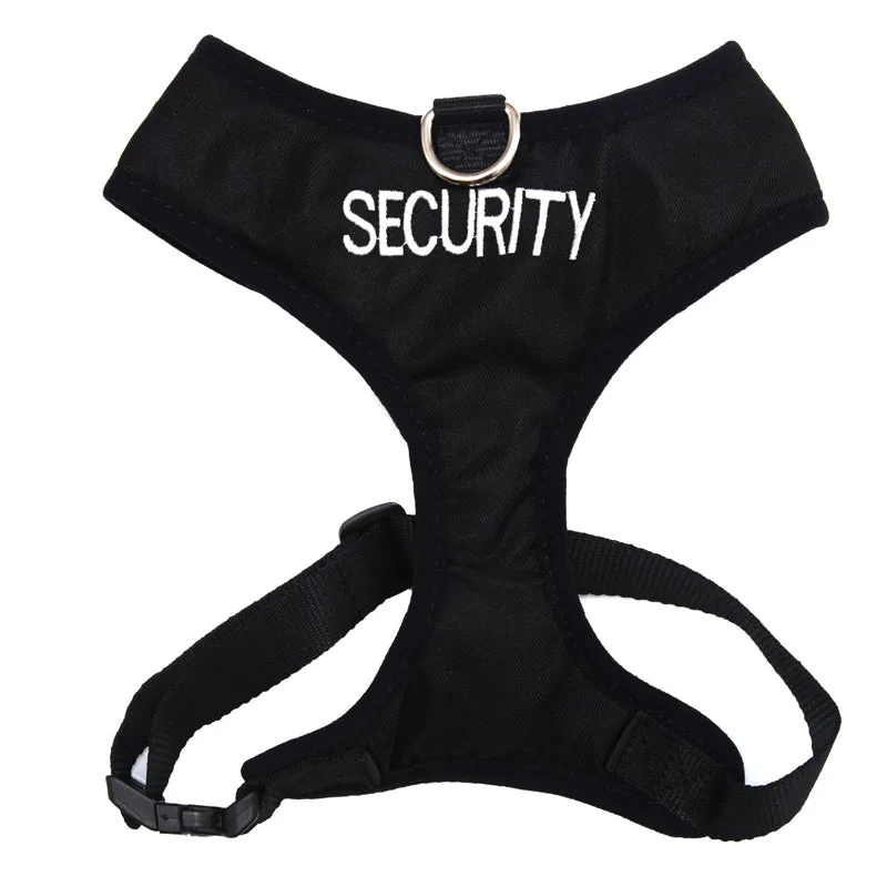 SECURITY - Large adjustable Vest Harness