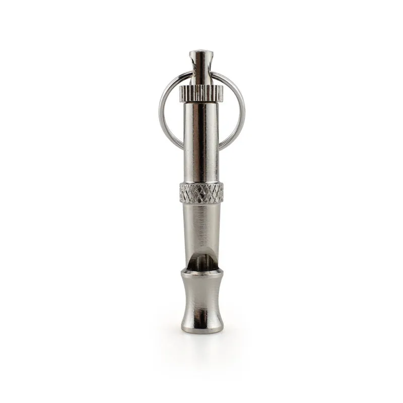Ultrasonic Adjustable Dog Training Whistle – Stainless Steel Pet Trainer